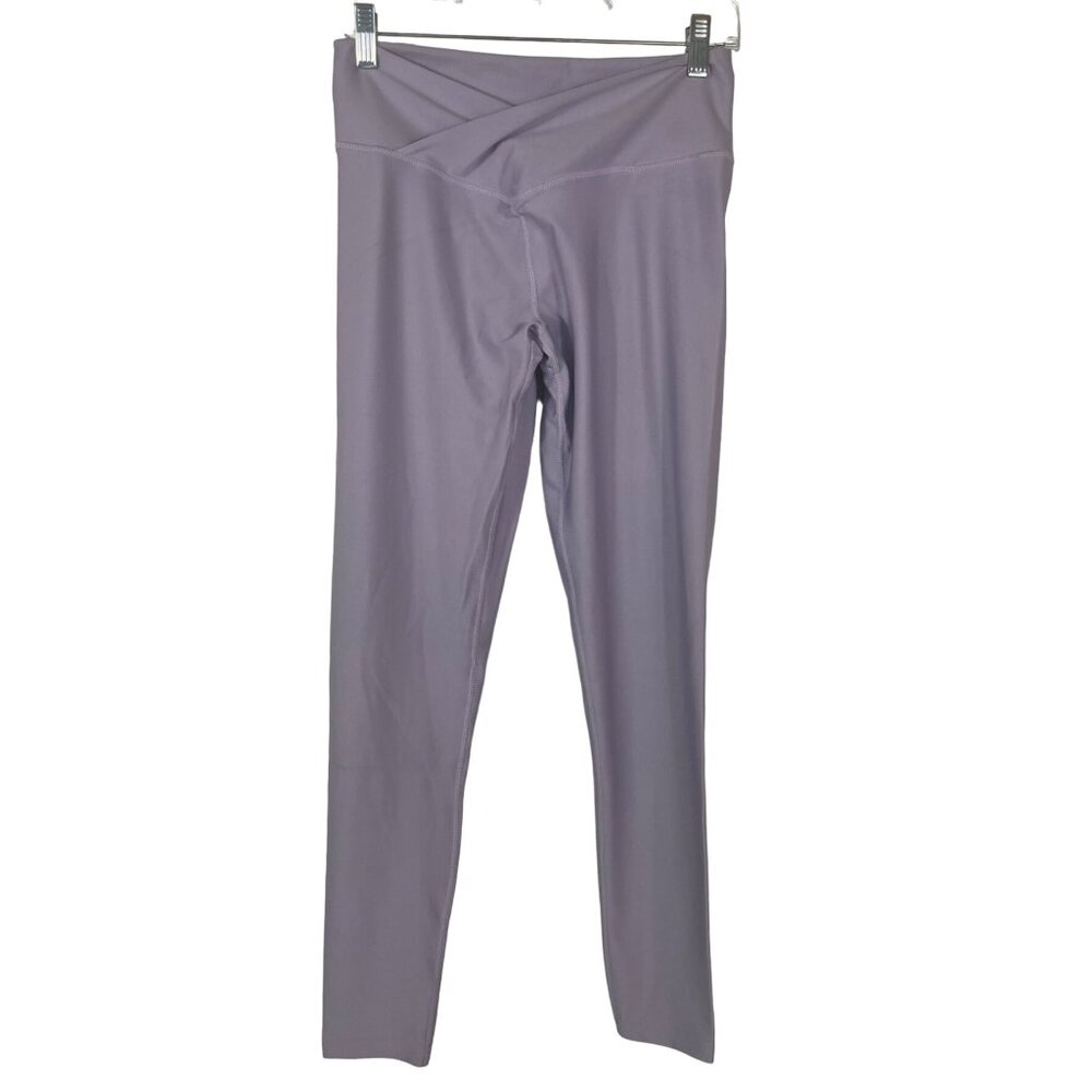 Obsession Shapewear Scrunch Seam Leggings in Lilac Womens Size Large Booty Lift